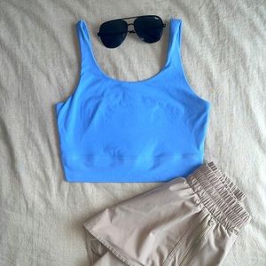 Pastel purple/blue Nike cropped tank